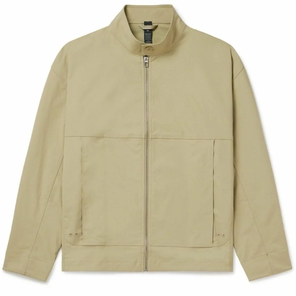 Lululemon Men’s Twill Full Zip Moto Jacket Compass Khaki XL NWT - Picture 4 of 12